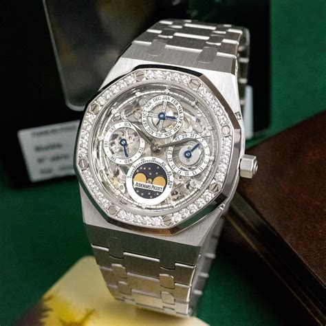 audemars piguet diamant homme|audemars piguet skeleton diamond.